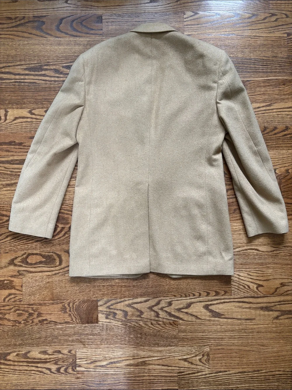 Camel blazer coat jacket